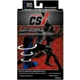 thumbnail image 4 of CSX Compression Socks, Sport Recovery Style, 15-20 mmHg, Royal Blue on Black, X-Large, 4 of 5