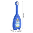 thumbnail image 3 of Advancent Cepillo de de silicona de mano en forma de U, boquilla para niños enteros, de doble cara, suministros de viaje de limpieza Suministros de limpieza para el hogar Azul Advancent HA009126-02, 3 of 6