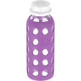 thumbnail image 4 of Botella de agua Lifefactory LF210014C4 vidrio 9 onzas con funda de silicona y tapa plana, 4 of 5
