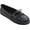 Black Deerskin, variant on Minnetonka Women's Deerskin Soft-T Moccasin,Black Deerskin,7.5 M US