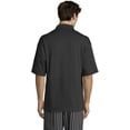 thumbnail image 2 of Uncommon Threads 0428-0102 Calypso Chef Coat in Black - Small, 2 of 5