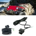 thumbnail image 2 of 12V ATV Winch Thumb Handlebar Control Line Kit ATV Accessory Handlebar, 2 of 8