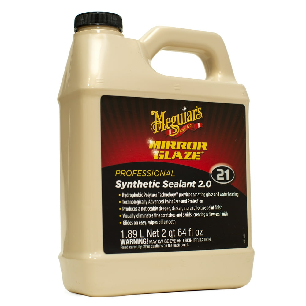 Meguiar's M21 Mirror Glaze Synthetic Sealant 2.0, M2164, 64 Oz