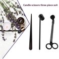 thumbnail image 3 of Kit de extintor de lámpara de aceite de vela juego de tijera cortadora de gancho apagador de acero inoxidable Hugtrwg Para estrenar, 3 of 9