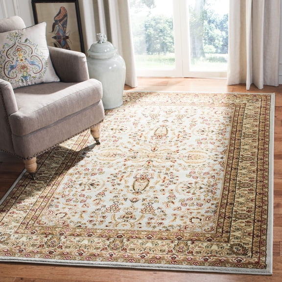 Safavieh Lyndhurst Elizabeth Floral Area Rug, Gray/Beige, 2'3" x 4'