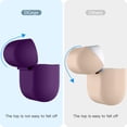 thumbnail image 4 of Funda de silicona para Apple AirPods Pro Edge Purple, 4 of 8