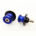 thumbnail image 3 of 2 Piezas Carretes Deslizadores de Basculante para Motocicleta CNC 6MM Azul Macarena Deslizadores de basculante, 3 of 3