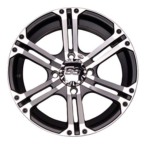 ITP SS212 Roue - 12x7 - 5+2 Décalage - 4/110 - Usiné, Motif Boulon : 4/110, Décalage de Jante : 5+2, Taille de Jante : 12x7, Couleur : Usiné, Position : Avant/
