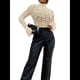 thumbnail image 1 of Blusas de Encaje para Mujer, Blusas Transparentes de Larga para Mujer, Blusas Informales Elegantes. Albaricoque M, 1 of 9