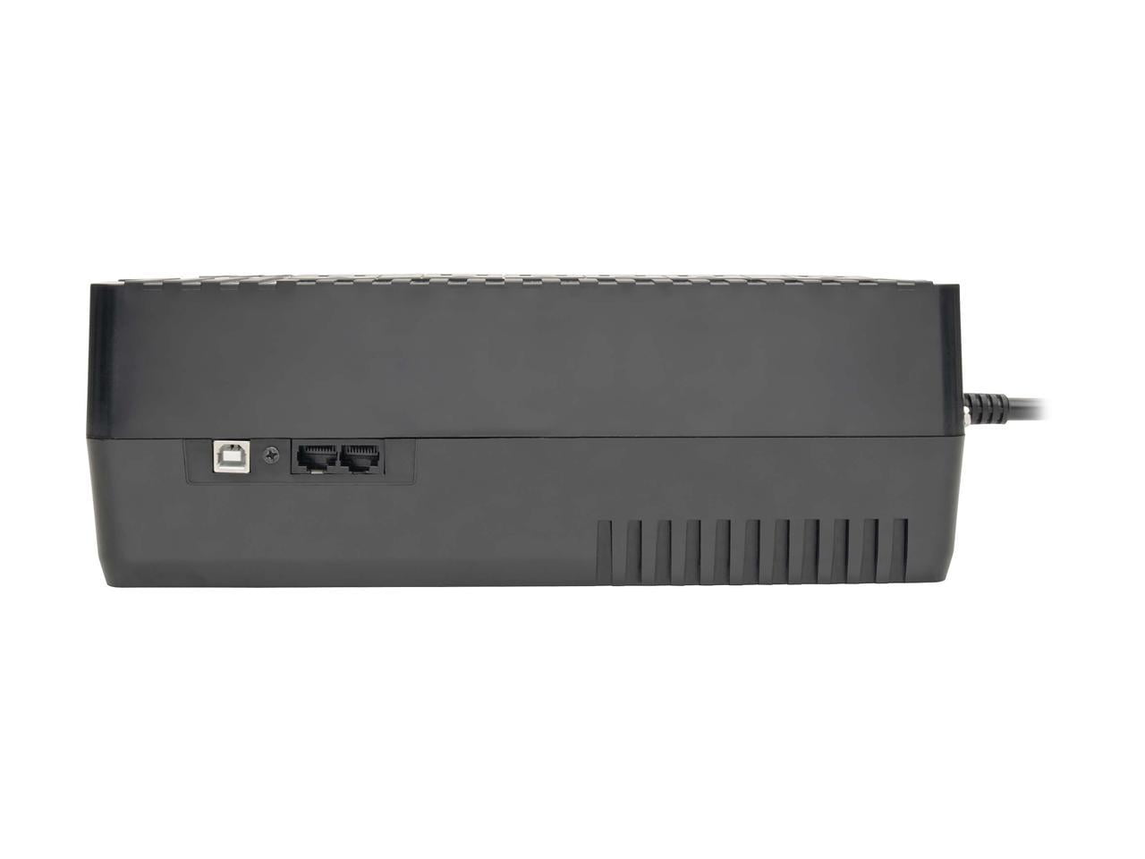 Tripp Lite AVR750U Series 750VA 450W Line-Interactive UPS - 12 NEMA 5-15R Outlets, AVR, 120V, 50/60 Hz, USB, Desktop/Wall Mount