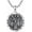 N-St Gabriel, variant on Abalone Shell St Michael Necklace for Men 925 Sterling Silver Round Saint Archangel Michael Medal Medallion Protection Jewelry