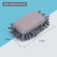 thumbnail image 2 of HLONK 4 Pcs Microfiber Shag Whiteboard Eraser  Dry Cleaning Sponge Washable Double-Sided Board Eraser, 2 of 8