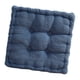 thumbnail image 2 of Cojín de asiento con forma de galleta, cómodo, cuadrado, y sencillo, para meditación, para oficina, dormitorio, sofá, decoración. Azul, 2 of 8
