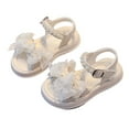 thumbnail image 4 of LYHaoo Girls Sandals Girls Sandals For Everyday Wear Lightweight Breathable Casual School Outdoor Summer Spring Footwear For Kids Age 4 12 Sizes 2.5 Big Kid(10-10.5 Years), 4 of 7