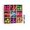 B, variant on Christmas Indoor Balls Hwkond 99pc Christmas Decorations Plastic Christmas Ornaments Hanging Ornaments Christmas Tree Decoration Props,1.18in