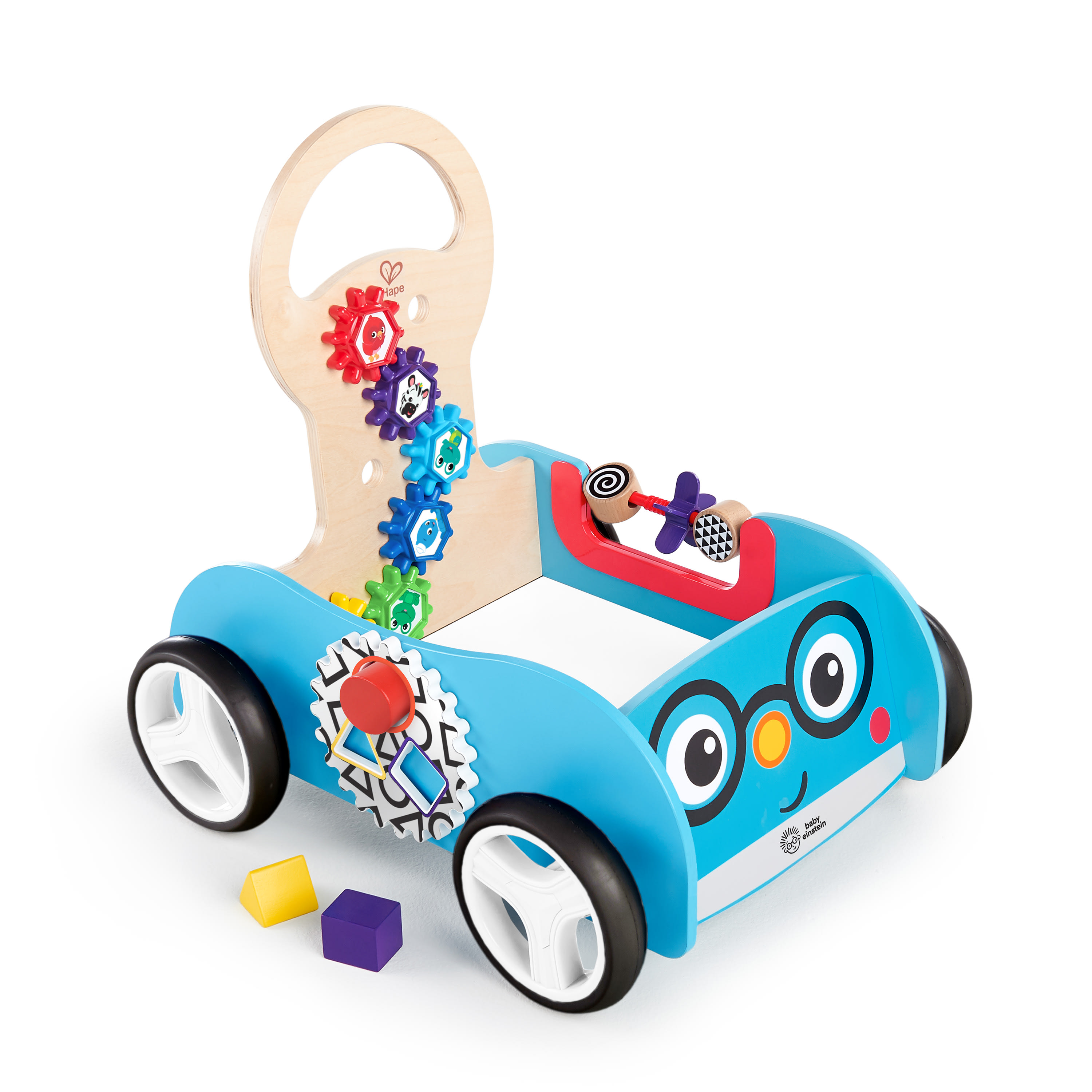 Baby Einstein Discovery Buggy Wooden Activity Baby Walker & Wagon - image 5 of 16