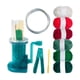 thumbnail image 5 of Máquina portátil para tejer a mano, con carrete para tejer y trenzar hilos. Hilo de 6 colores verde, 5 of 9