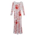 thumbnail image 2 of Vestido Largo de Fiesta de Noche de Halloween Yuyangstore S o M, 2 of 8