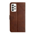 thumbnail image 3 of Allytechgroup Flip Folio Wallet Case for Samsung Galaxy A53 5G with Card Slots, Luxury PU Leather Magnetic Clasp Kickstand with Wrist Strap All-Round Protection Shockproof Cover Case - Darkbrown, 3 of 8