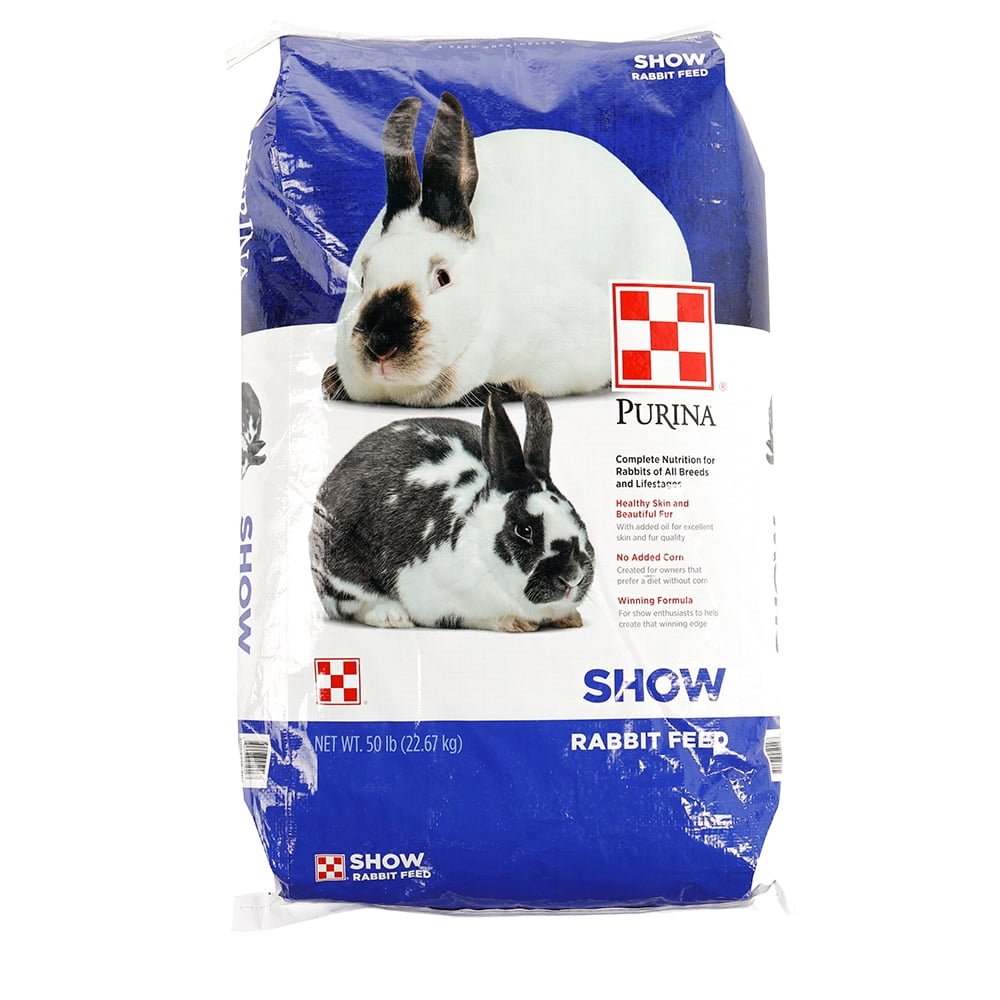 Purina Show Rabbit Feed, Feed for Show Rabbits, 50 lbs