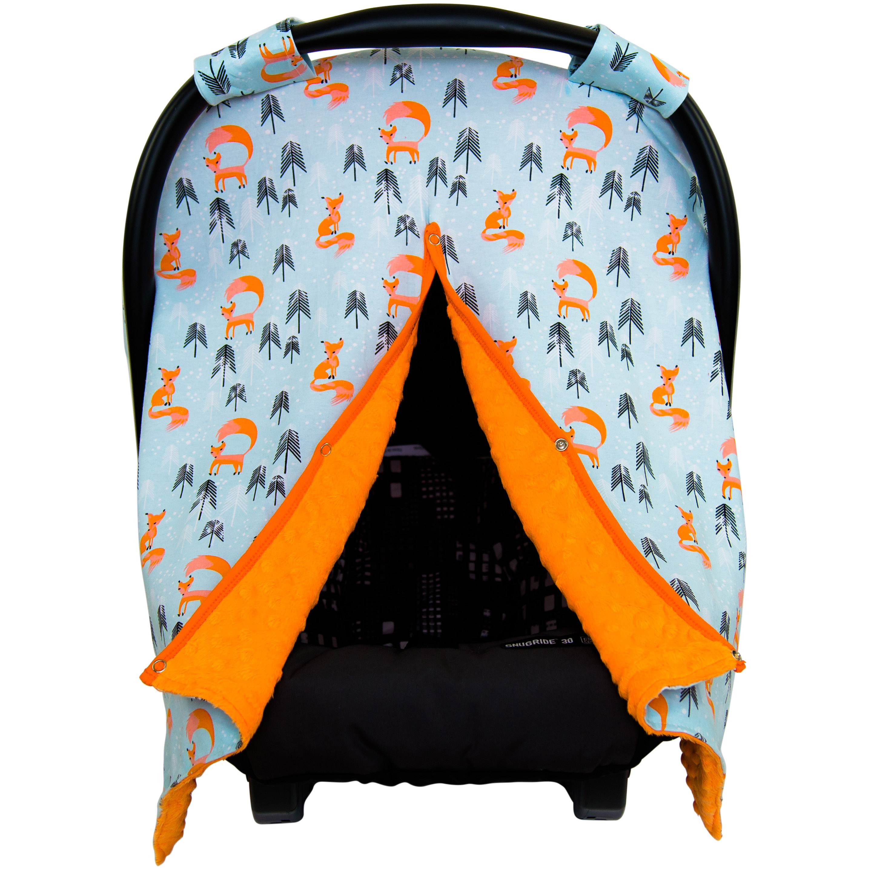 Woodland Animals Baby Car Seat Canopy Cover Eucalyptus Greenery Leaves Baby Shower Gift Shopping Cart Highchair Nursing Privacy Cover C105