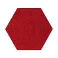 thumbnail image 1 of Bewildely Colorido hexágono tablero de mensajes decoración de pared engrosado corcho tablones de anuncios pizarra borrable dormitorio guardería adornos Decoración del hogar Rojo Bewildely HA075135-02, 1 of 6