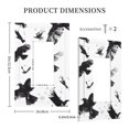 thumbnail image 3 of Disketp Monochrome Flying Ravens Decorator Light Switch or Receptacle Outlet Wall Plate Decorator Wall Plate Child Safe Outlet Cover-Style U, 3 of 6