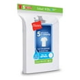 thumbnail image 4 of Hanes sous-Vêtements Col Rond EcoSmart pour Garçons Lot de 5, TG, Blanc, 4 of 4