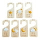 thumbnail image 2 of 7 organizadores de armario para bebé, tamaño de tela, decoración infantil, para dormitorio. Amarillo blanco, 2 of 9