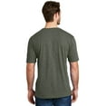 thumbnail image 2 of DistrictPerfect BlendÂ®Tee Dm108 - Heathered Olive - 3XL, 2 of 4