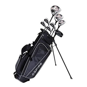 Aspire XD1 Teen 12 Piece Right Hand Golf Club Package Set – Designed for Ages 13-16