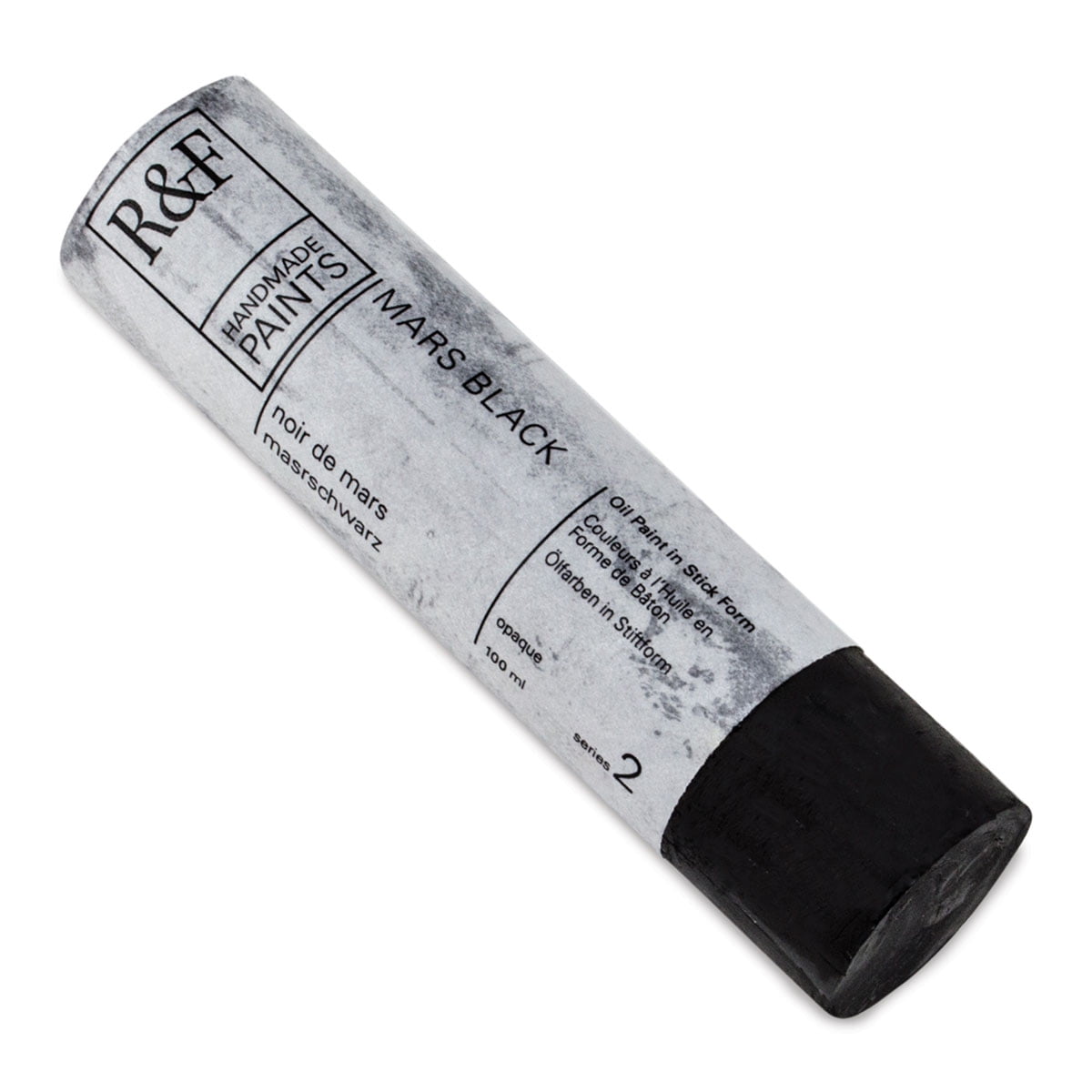R&F Handmade Paints Pigment Stick, 100ml, Mars Black