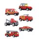 thumbnail image 1 of Partheme Novelty Toys 1 Counts City Real Metal Classic Gift Bag 6 Collectible Die-Cast Cars 1:64 Red Blue 1.18X3.15X1.57 inches / (3X8X4 cm), 1 of 8