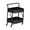 Black, variant on TISHITA Rolling Cart on Wheels Fruit Vegetable Basket Folded Large Capacity Multifunctional Organizer Trolley for Dining Room Kitchen White