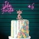 thumbnail image 5 of Cake Topper Rosa Glitter #6 Velin Fiestin Cake topper Glitter #6, 5 of 9