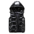 thumbnail image 2 of Sliktaa - Chaqueta impermeable sin mangas, unisex, brillante, ligera, 2 of 2