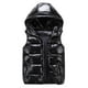 thumbnail image 1 of Sliktaa - Chaqueta impermeable sin mangas, unisex, brillante, ligera, 1 of 1
