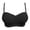 Black, variant on Women's Wirefree Seamless Strapless Convertible Bra with Removable Adjustable Straps Comfort Support for Everyday Wear