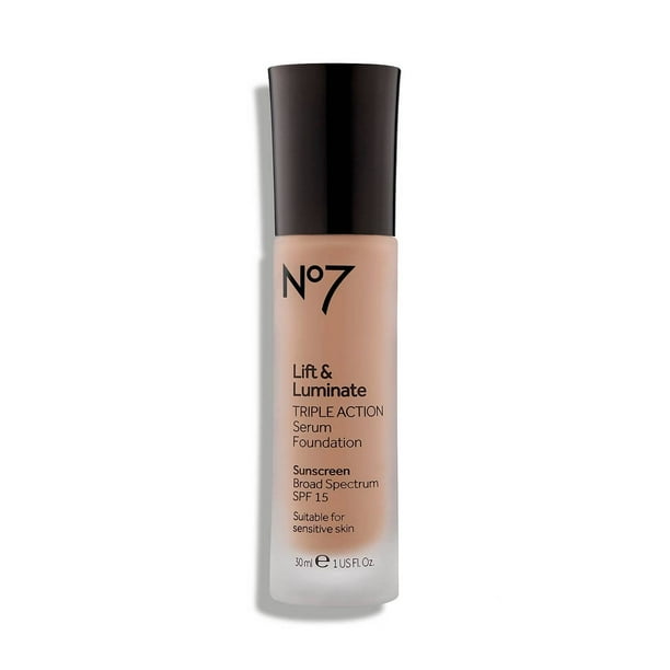 Base de maquillaje Serum No7 Lift & Luminate TRIPLE ACTION Beige cálido