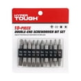 thumbnail image 3 of HyperTough 10 Piece 2 inch Double-end Screwdriver Bits Set, 3 of 9