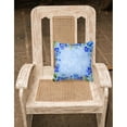 thumbnail image 2 of Carolines Treasures CK1703PW1818 Myosotis flowers Fabric Decorative Pillow 18HX18W multicolor, 2 of 2