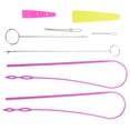 thumbnail image 2 of Juego de 9 enhebradores de cordón para manualidades, ganchos y pinzas para coser, herramienta de costura para el hogar, 2 of 14