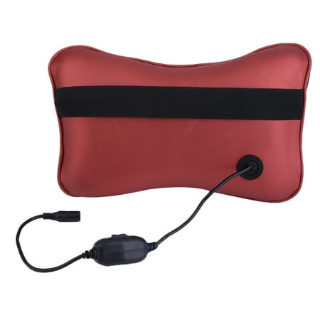 4 Head Design Kneading Neck Shoulder Back Body Car Massage Pillow Relax Pain
