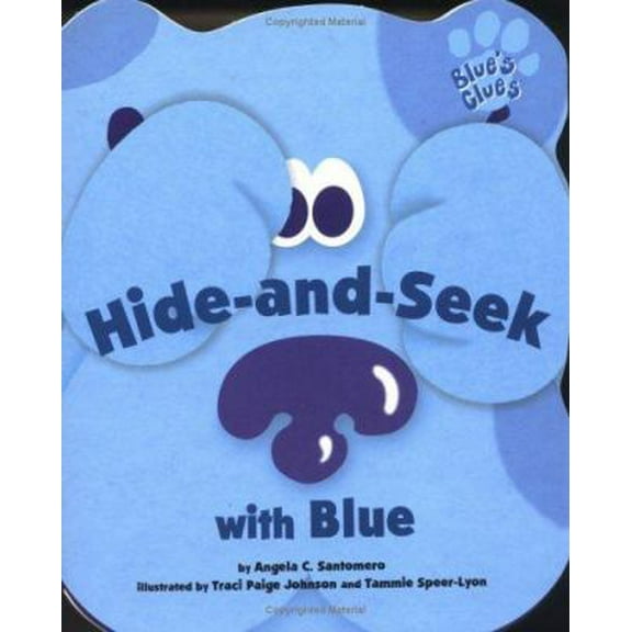 Pre-Owned Hide-And-Seek With Blue (Blue's Clues) (Paperback) 0689824459 9780689824456