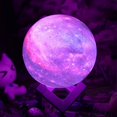 thumbnail image 2 of ATTOE Lava Lamp Galaxy Light Galaxy Lamp 4.8inch 16Colors Space Lamp Galaxy USB Light Moon Lamp Moon Light Ball Moon Night Light 3D Galaxy Lamp Moon Light Lamp 3D Lamp Night Light for Kids, 2 of 5
