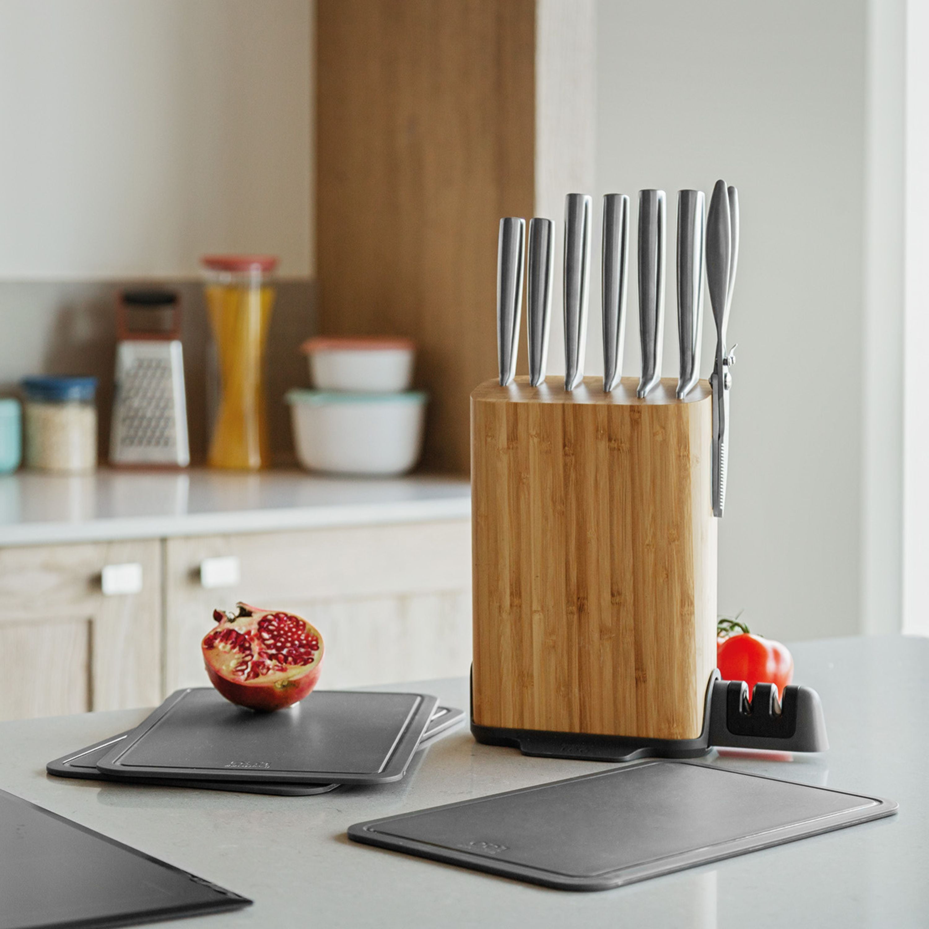 BergHOFF Leo Legacy Stainless Steel 11Pc Knife Block Set