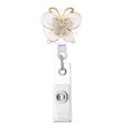 thumbnail image 4 of Adjustable 60cm Crystal Butterfly Badge Reel, Sturdy ABS Office Clip for Workplace Professionals & Commuting, 4 of 8