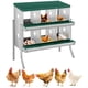 thumbnail image 1 of QinaQin Caja nido para gallinas de 6, 8 o 10 huecos, fabricada en acero galvanizado resistente al óxido, fácil recolección de huevos y limpieza, 1 of 7