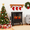 26"H with Two Doors, variant on Blazezo Freestanding Electric Fireplace Heater, 26" Indoor Fireplace Stove with Realistic 3D Flame Effect, Overheat Protection & Child Lock, 12H Timer, Remote Control for Living Room, Bedroom
