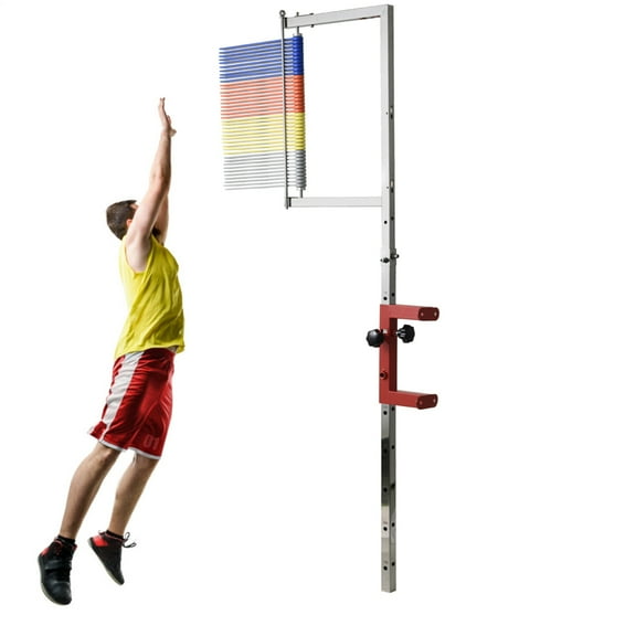 Tohu Portable Jump Measurement Equipment, 3.94-11.48ft Height Range Wall-Mounted Vertical Jump Trainer, for Indoor/Outdoor Fitness Sessions